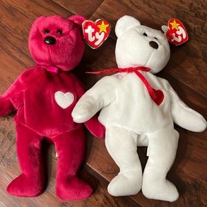 Ty Beanie Babies Valentina and Valentino